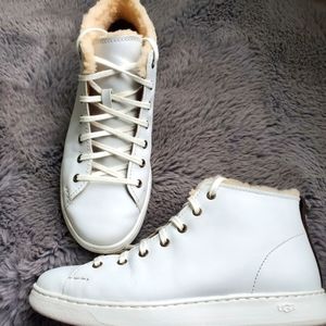 Ugg Shearling High Top Sneakers